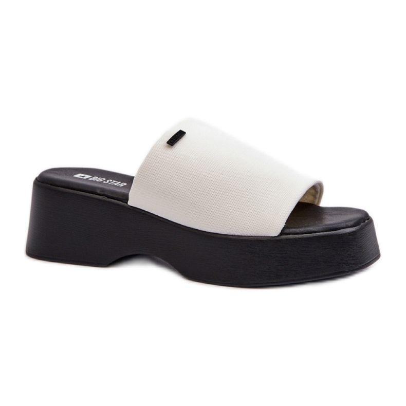 Step in style Sandale Tongs Modèle Big Star NN274022 Blanc - Entrez avec style blanche