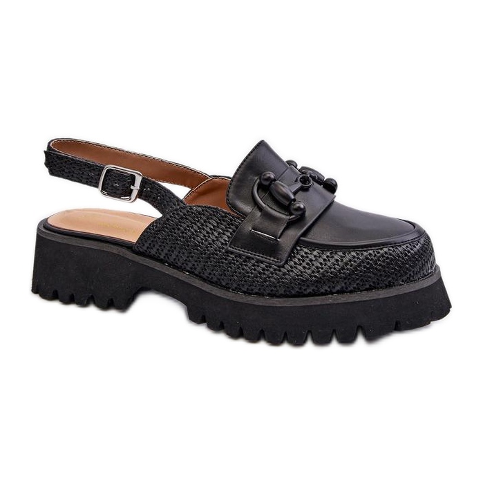 Step in style Sandales Modèle Da MR38-656 Noir - Entrez avec style le noir