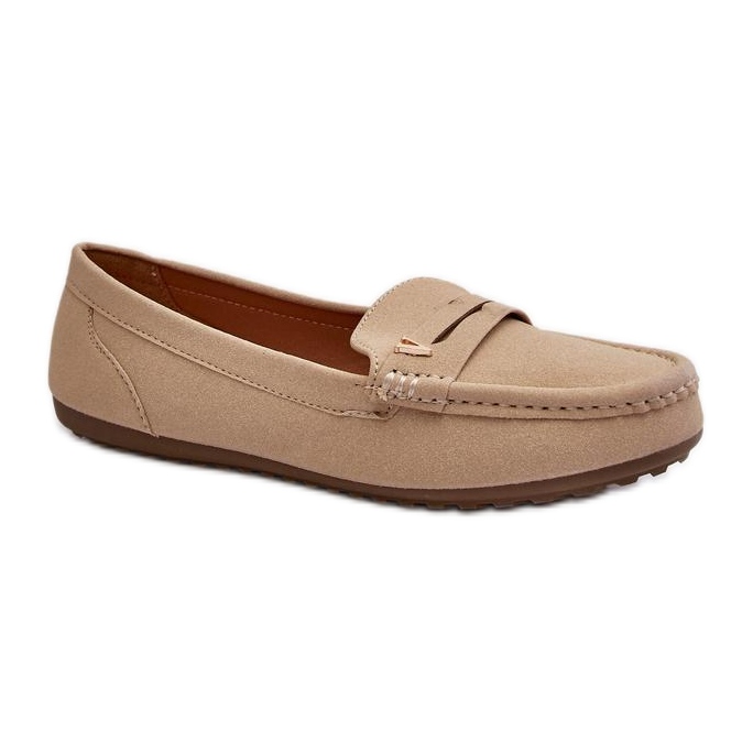 Step in style Mocassins Modèle Iramarie DF879 Beige Clair - Entrez avec style