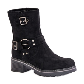 Step in style Bottes Modèle Zudra 7280 Noir - Entrez avec style le noir