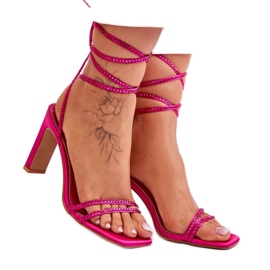 Step in style Sandales Modèle Nessy H8-508 Fuchsia - Entrez avec style rose