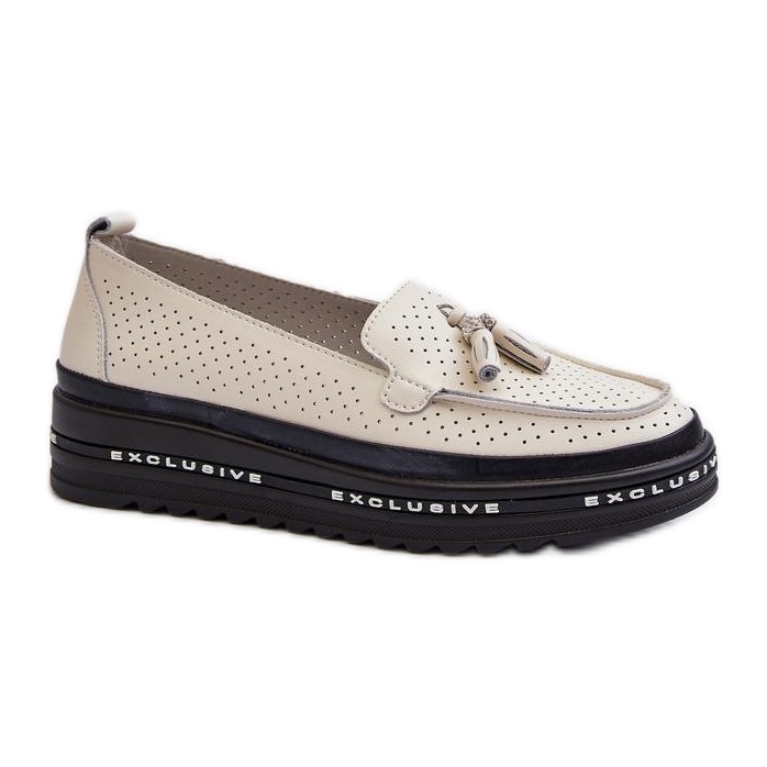 Step in style Mocassins Modèle Assetnima 24PB18-7176 Beige - Entrez avec style