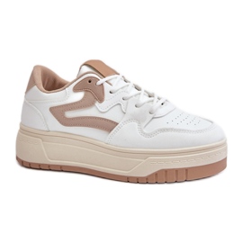Step in style Chaussures de Sport Modèle Henizore 1W-N3 Blanc/Beige - Entrez avec style