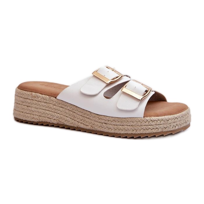 Step in style Sandale Tongs Modèle Zaloemi C-315 Blanc - Entrez avec style blanche