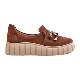 Step in style Chaussures Modèle Lewski 3398 Marron Daim - Entrez avec style brun
