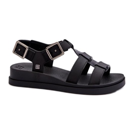 Step in style Sandales Modèle Zaxy NN285007 Noir - Entrez avec style le noir