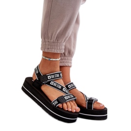 Step in style Sandales Modèle Big Star NN274A525 Noir - Entrez avec style le noir