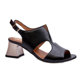 Step in style Sandales Modèle Maciejka 06566-01 Noir - Entrez avec style