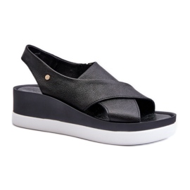 Step in style Sandales Modèle Zazoo 40256 Noir - Entrez avec style le noir