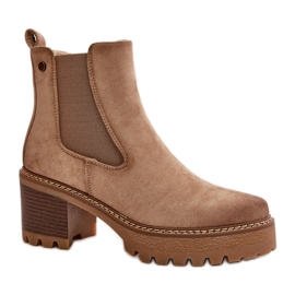 Step in style Bottes Modèle Irissinae KE217 Beige - Entrez avec style