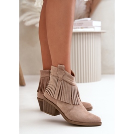 Step in style Bottes Modèle S.Barski HY42-127 Beige - Entrez avec style Step in style Bottes Modèle S.Barski HY42-127 Beige - Entrez avec style