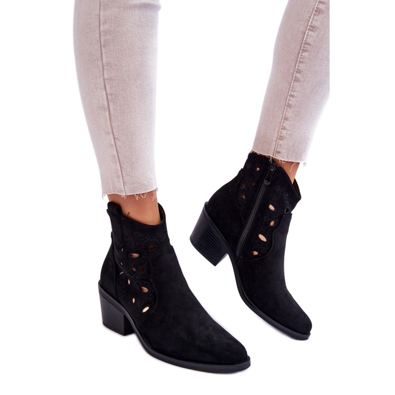Step in style Bottes Modèle S.Barski HY42-086 Noir - Entrez avec style le noir