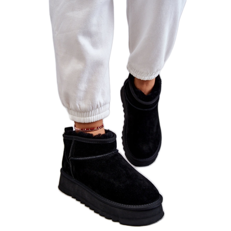 Step in style Bottes de neige Modèle Nucca W5828 Noir - Entrez avec style le noir