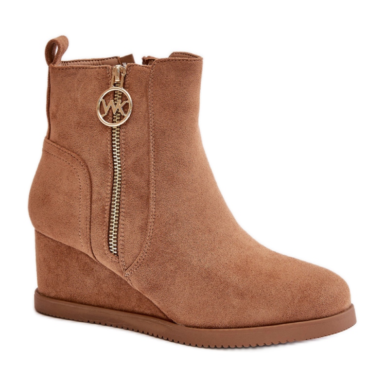 Step in style Bottes Modèle Leretha YY-78 Camel - Entrez avec style brun