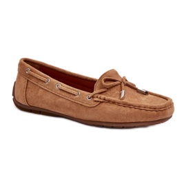 Step in style Mocassins Modèle Si Passione FT246 Camel - Entrez avec style brun