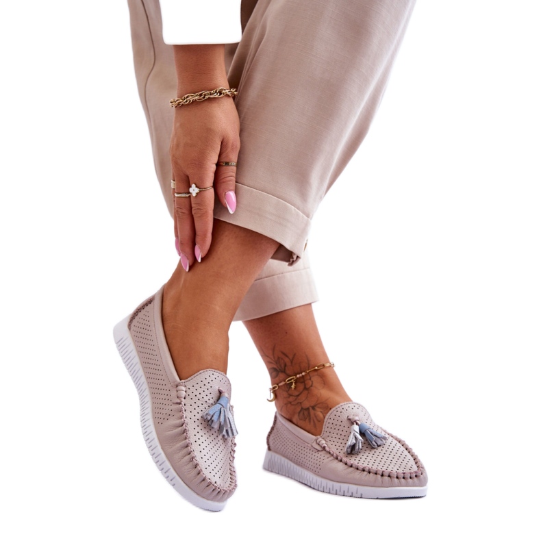 Mocassins Modèle Lanzarot 23PB08-5372 Rose Clair - Step in style Mocassins Modèle Lanzarot 23PB08-5372 Rose Clair - Step in style