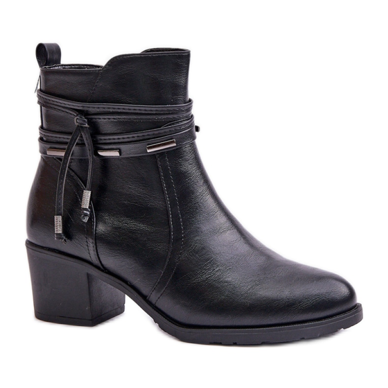 Step in style Bottes Modèle Lobina ASA128-37 Noir - Entrez avec style le noir