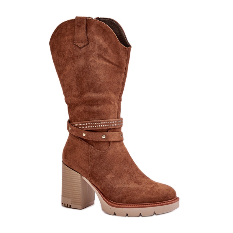 Step in style Bottes Modèle Ivanelis ASA254-4 Camel - Entrez avec style brun