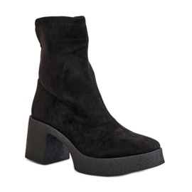 Step in style Bottes Modèle S.Barski HY42-739 Noir - Entrez avec style