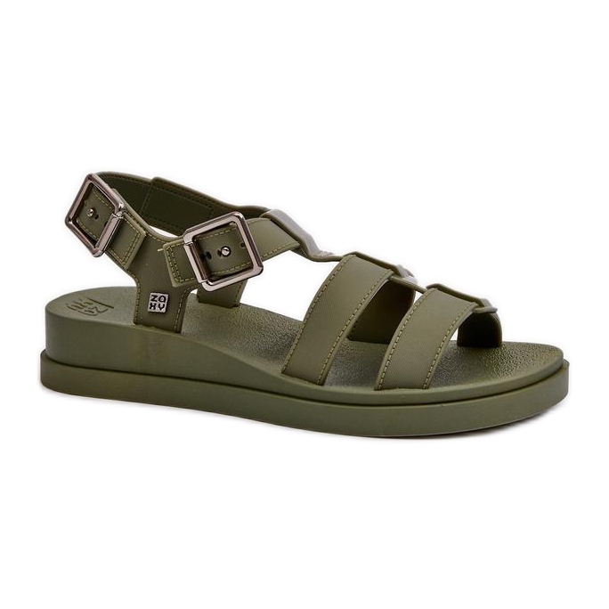 Step in style Sandales Modèle Zaxy NN285005 Vert - Entrez avec style