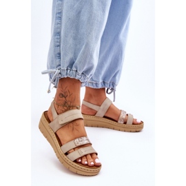 Step in style Sandales Modèle Fresh Look 23-46011 Beige - Entrez avec style