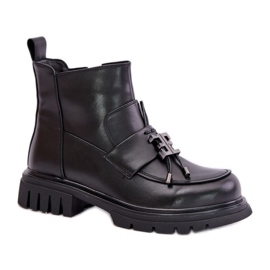 Step in style Bottes Modèle Asperra 24BT15-7455 Noir - Entrez avec style le noir