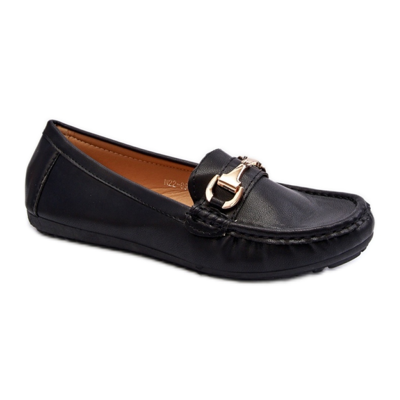 Mocassins pour femmes à décoration noire le noir