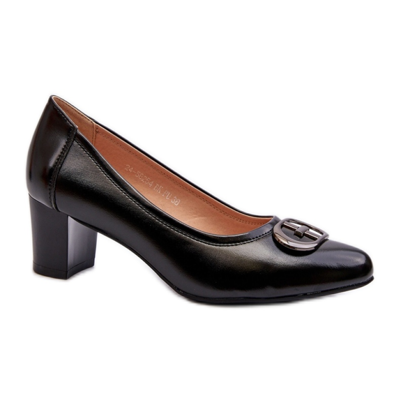Escarpins élégants de la marque Vinceza Black le noir