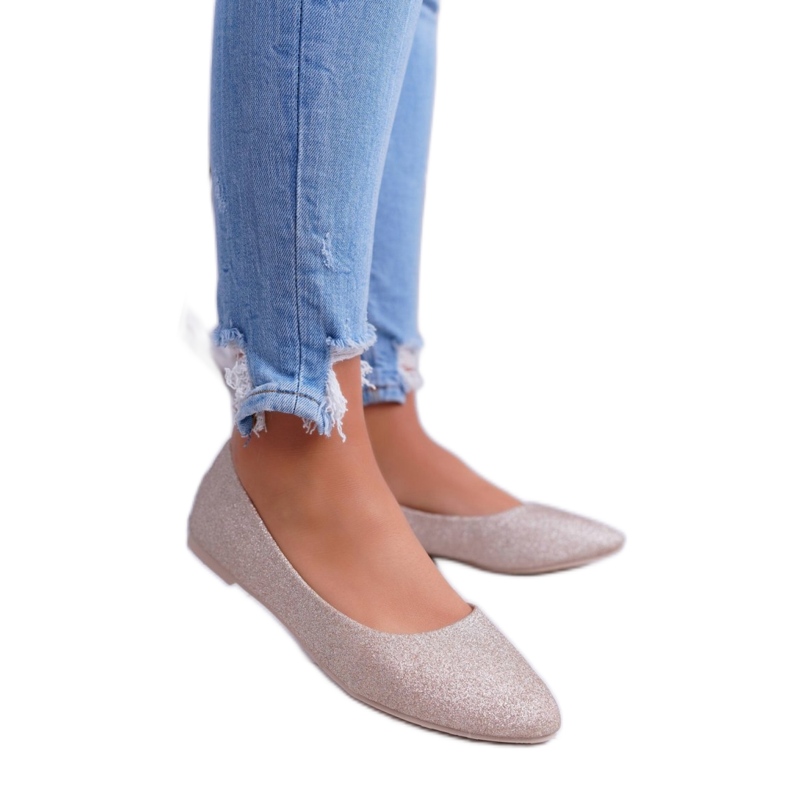 Step in style Ballerines Modèle Tiffy CC200P Or - Entrez avec style jaune