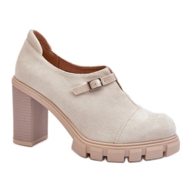 Step in style Chaussures Modèle Tauina ASA218-7 Beige - Entrez avec style