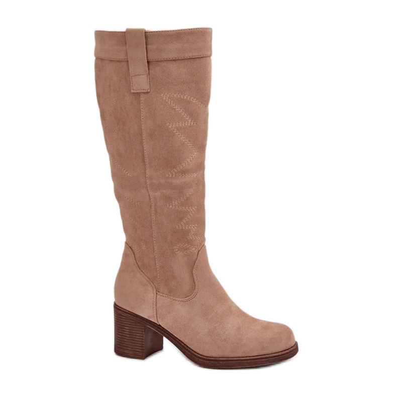 Step in style Bottes Modèle Erisorae CHC321 Beige - Entrez avec style