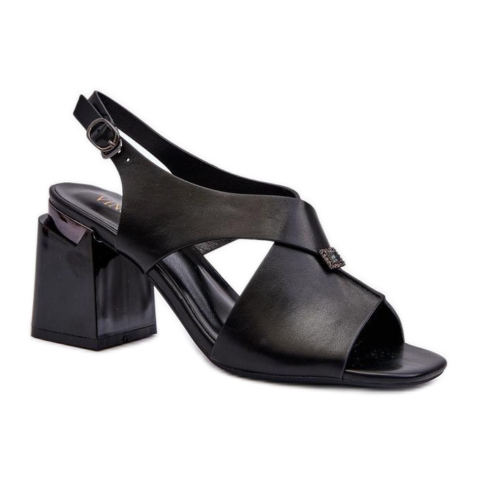Step in style Sandales Modèle Asellesa 62111 Noir - Entrez avec style le noir