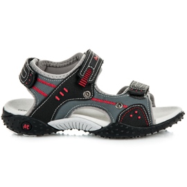 American Club Sandales pour un garçon le noir