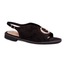 S. BARSKI Sandales élégantes pour femmes de S.Barski noir