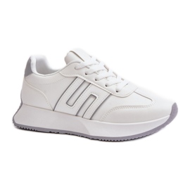 Chaussures de sport blanc/gris