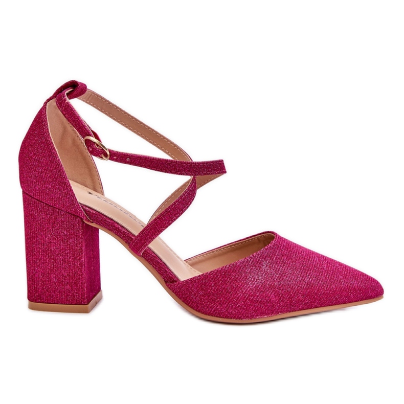 Step in style Escarpins Modèle Galaxy LY-9237-4 Fuchsia - Entrez avec style rose