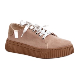 Modèle Memory Foam System Big Star Baskets Beige Foncé