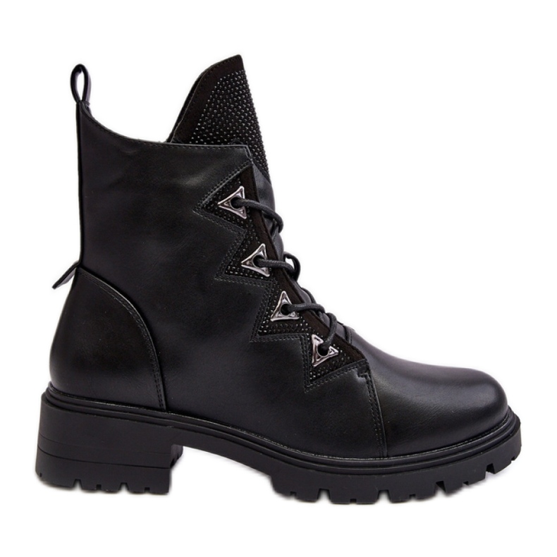 Modèle S.Barski HY93-52A Bottines noires le noir