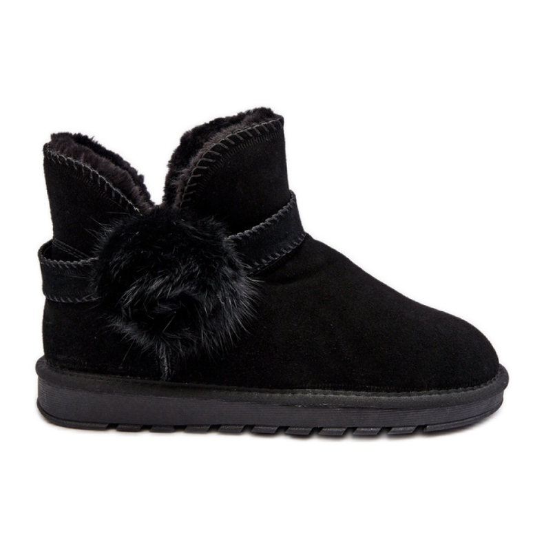 Step in style Bottes de neige Modèle Eraclio W8006 Noir - Entrez avec style le noir
