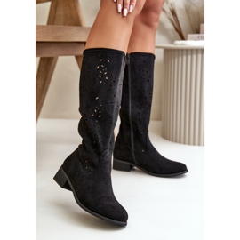 Step in style Bottes Modèle Orchides NS525P Noir - Entrez avec style le noir