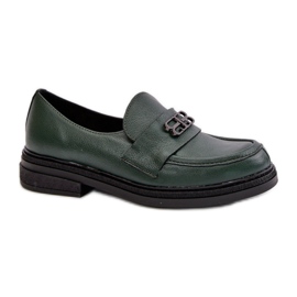 Chaussures modèle Zazoo vert foncé