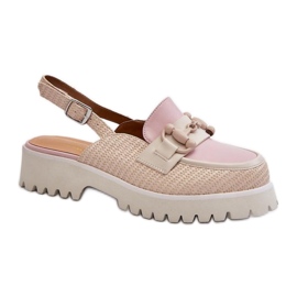 Step in style Sandales Modèle Da MR38-656 Beige - Entrez avec style
