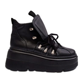 Chaussures de Sport Hautes Modèle Zazoo 3416 Noir le noir Chaussures de Sport Hautes Modèle Zazoo 3416 Noir le noir