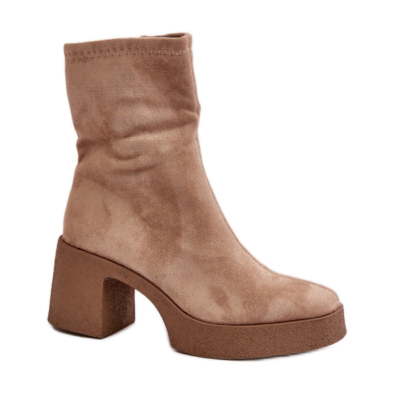 S. BARSKI Bottes isolées femme S.Barski, beige