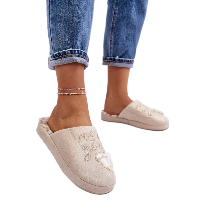 Chaussons Modèle MD6003 Beige Chaussons Modèle MD6003 Beige