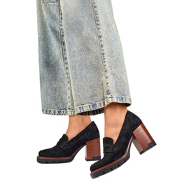 Escarpins modèle 24-58105B noir