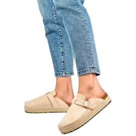 Espadrilles Femme DM802BE beige