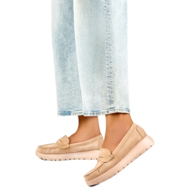 Mocassins femme 24-21338BE beige Mocassins femme 24-21338BE beige