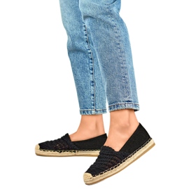 Airy Espadrilles Femme 1494B noir