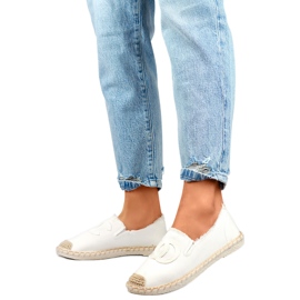 Espadrilles Modèle 2202-8W Blanc - PRIMO blanche